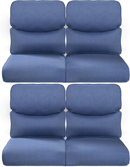 Pop 22x25/22x24 Outdoor Chair Cushions Set of 4 by ACTREST