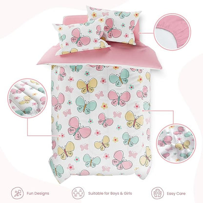 SANDJEST Butterfly Full Bedding Sets - Image 2