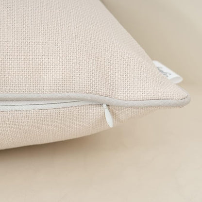 Yangest Patchwork Pillow Cover 18x18 Inch Luxury Cotton and Linen Cushion Cover - Image 4