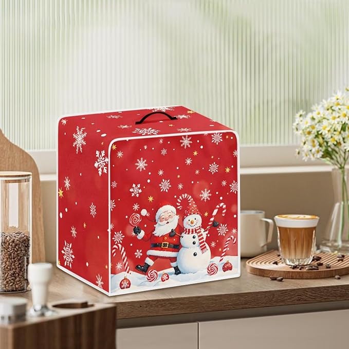 Cute Christmas Coffee Maker Cover - Image 3