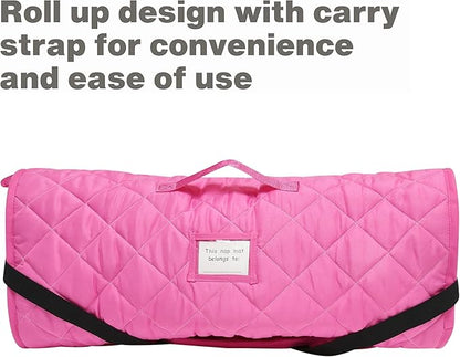 EVERYDAY KIDS Cute Preschooler and Toddler Cot Nap Mat - Image 8
