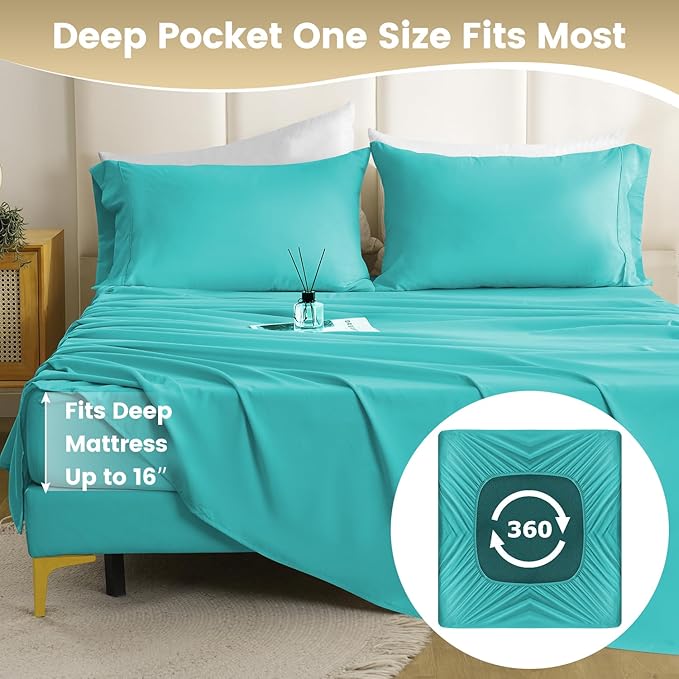 Breathable Cooling Full Sheet Set - Image 4