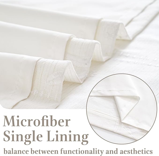 jinchan Winslow Lined Linen Curtains - Image 7