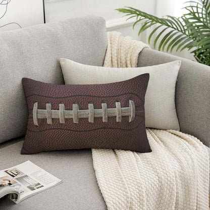 TKS MITLAN American Football Throw Pillow Case Cushion Cover Laces Detail - Image 7