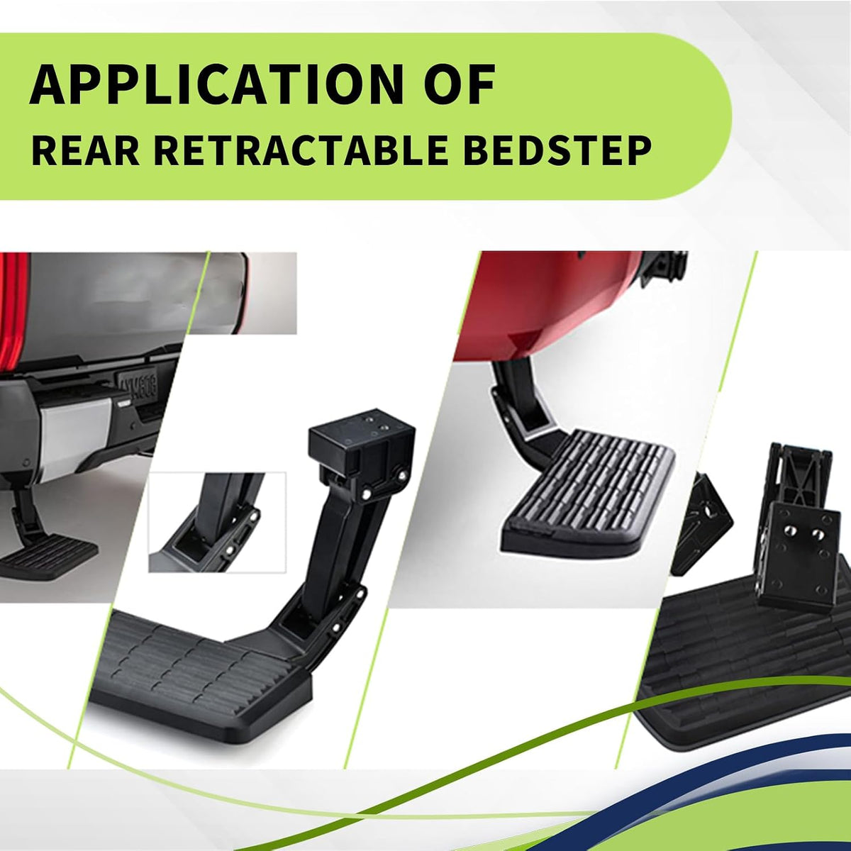 75413-01a truck side step compatible with f250 f350 shown in use