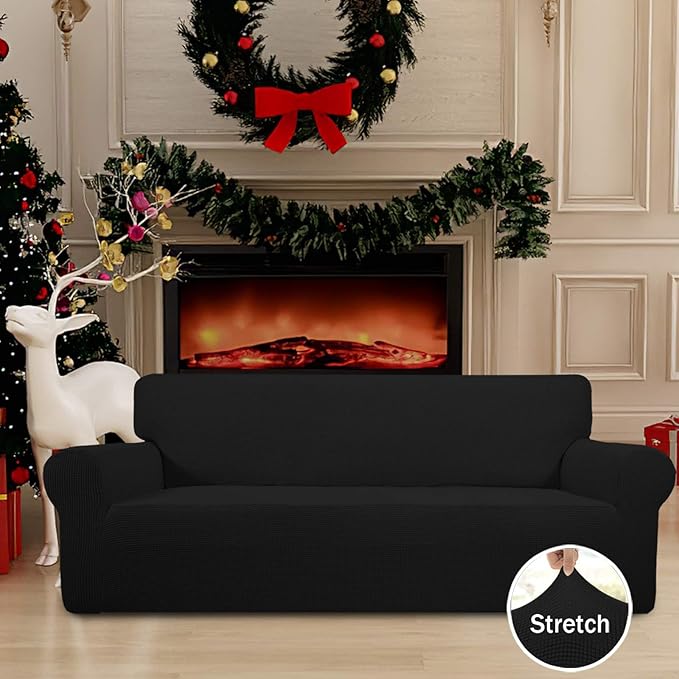Easy-Going Stretch Oversized Sofa Slipcover 1-Piece Sofa Cover Furniture - Image 2