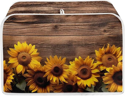 Sunflower 2 Slice Wide Slot Appliance Cover by Baxinh