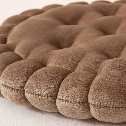 vctops Round Chair Pad Seat Cushion Solid Velvet Color Seat Pad Indoor Floor - Image 2