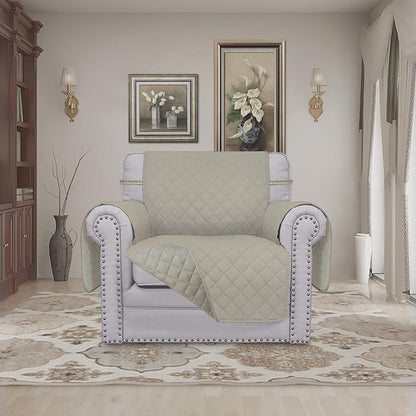 Easy-Going Chair Sofa Slipcover Reversible Sofa Cover Water Resistant Couch - Image 2