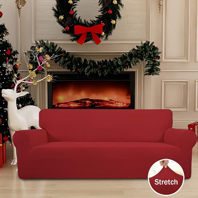 Easy-Going Stretch Oversized Sofa Slipcover 1-Piece Sofa Cover Furniture - Image 2