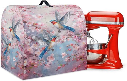 Kitchen Aid Mixer Cover Hummingbird Flower Dust Cover by Unknown