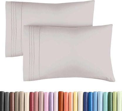 King Pillow Cases Set of 2 by CGKUnlimited