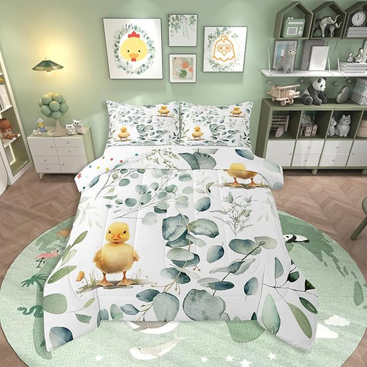 Erosebridal Kids Cute Animal Twin Bedding Sets by Erosebridal