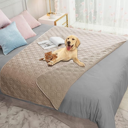 Ameritex Waterproof Blanket Reversible Dog Bed Cover Pet Blanket by Ameritex