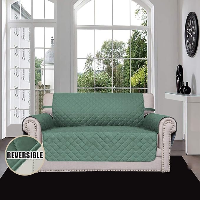 Easy-Going Reversible Loveseat Couch Cover - Image 2