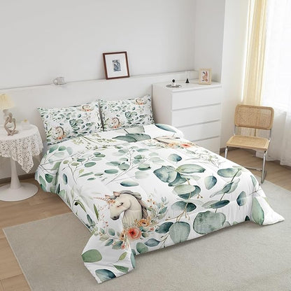 Erosebridal Kids Cute Animal Queen Comforter Set - Image 3