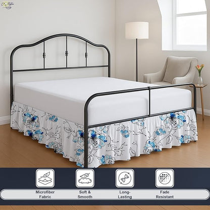 Cottington Lane Ruffled Bed Skirt Full Size - Image 3