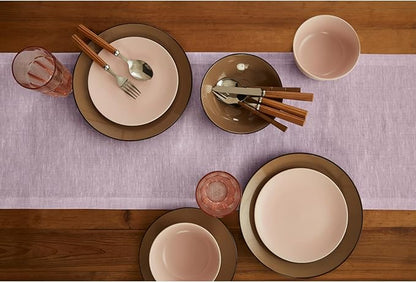 Solino Home Linen Table Runner 72 Inches Long - Image 3