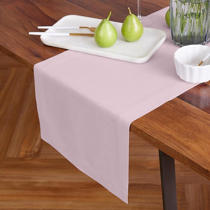Solino Home Linen Table Runner 36 Inches - Image 2