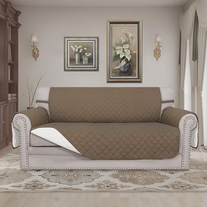 Easy-Going Sofa Slipcover Reversible Loveseat Sofa Cover Couch Cover - Image 2