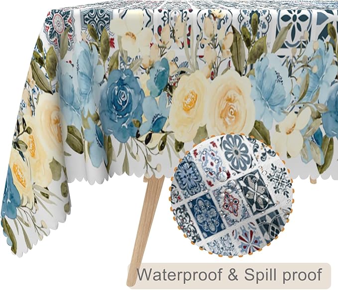 52x70inches Moroccan Tablecloth Oriental Eastern Pattern - Image 2