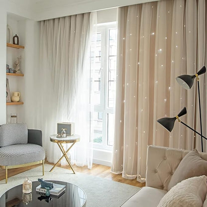 Stars Blackout Curtains for Bedroom - Image 7