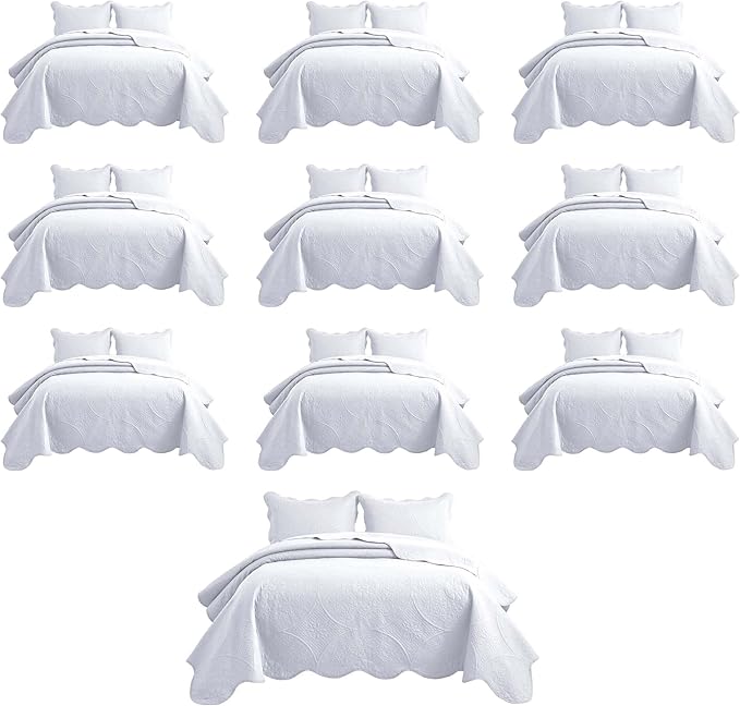 IR Imperial Rooms 10 Pack Twin Quilt Bedding Set by IRImperialRooms