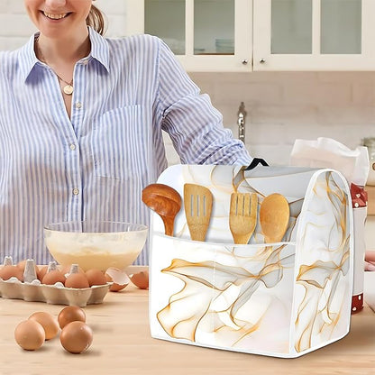 Mixer Dust Cover for 8.5-9.5 Qt Stand Mixer, Cloth Cover - Image 4