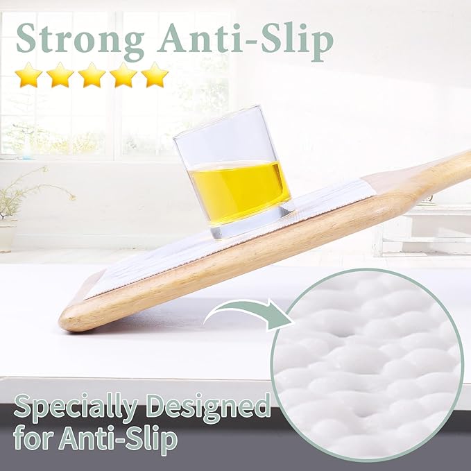 Drawer and Shelf Liner for Kitchen Cabinet: 17 in X 30 Ft Non Slip Waterproof - Image 4