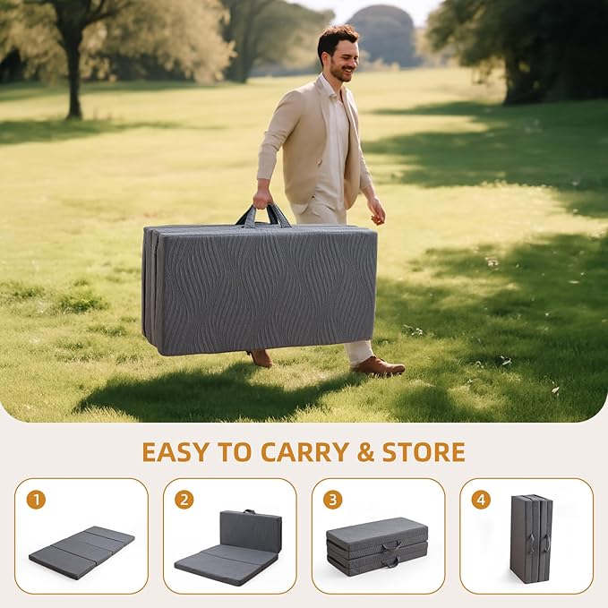 Foldable Memory Foam Mattress - Image 7