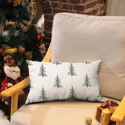 DFXSZ Christmas Pillow Covers 12x20 inch Set of 2 Christmas Tree Decorative - Image 3