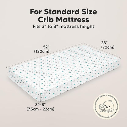 KeaBabies 2-Pack Baby Crib Sheets - Image 3