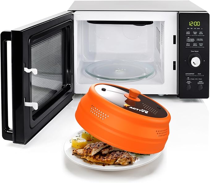 Collapsible Microwave Cover for Food - Image 2