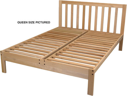 kd frames charleston platform bed - twin bed shown in use