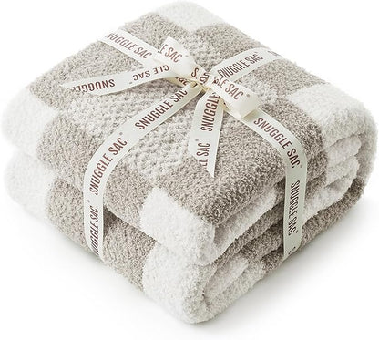 Snuggle Sac Checkered Blanket, 50x60 inches - Image 7