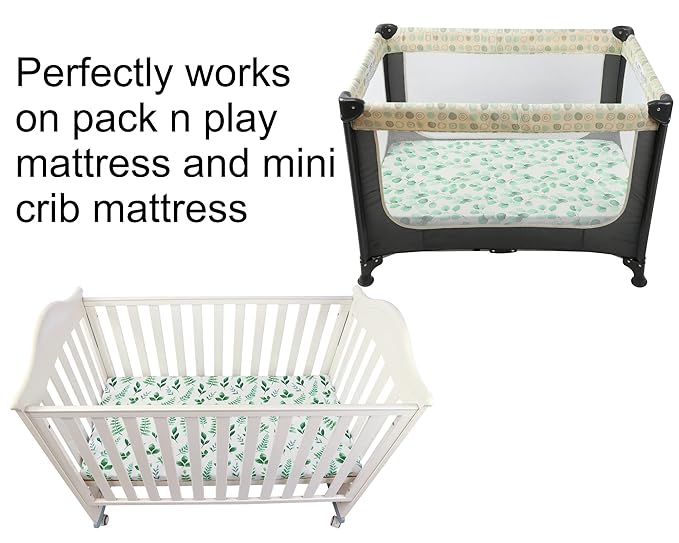 Onacosht Pack n Play Sheets 2 Pack - Image 2