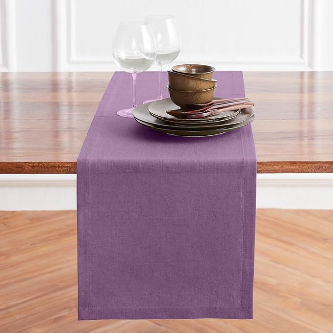 Solino Home Linen Table Runner 60 Inches - Image 2