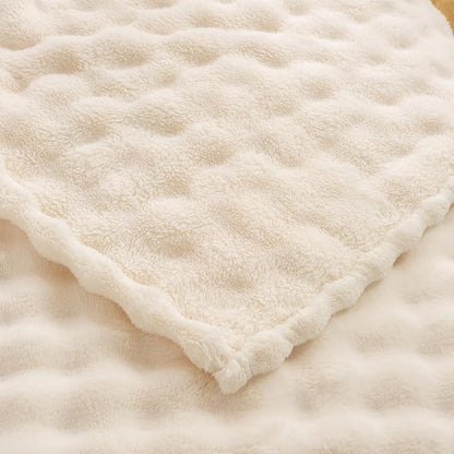 YUSOKI Luxury 3D Bubble Throw Blanket 2lb, All Ages, Home Decoration - Image 7