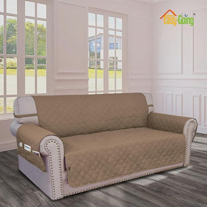 Easy-Going Waterproof Oversized Loveseat Covers Leakproof Couch Cover - Image 2