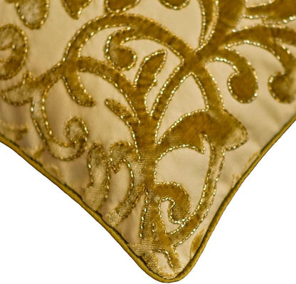 HomeCentric Beige Gold Decorative Bed Runner Queen 74"x18" - Image 6