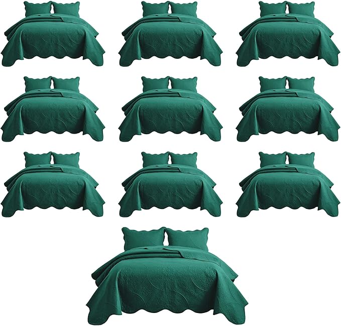 IR Imperial Rooms 10 Pack Twin Quilt Bedding Set by IRImperialRooms