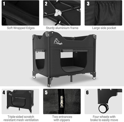 bedside dog lounge bed, fordable bunk beds attachment showing dimensions
