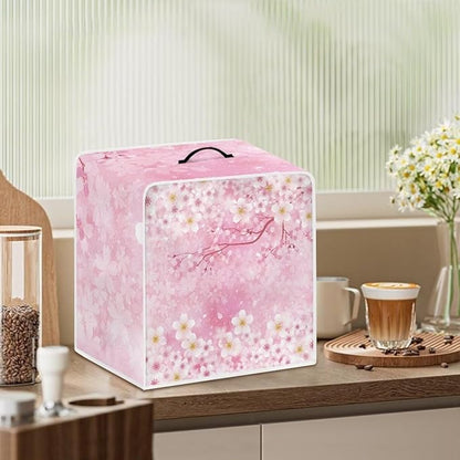 Mumeson Cherry Blossom Coffee Maker Cover, Universal Waterproof and Dustproof - Image 6