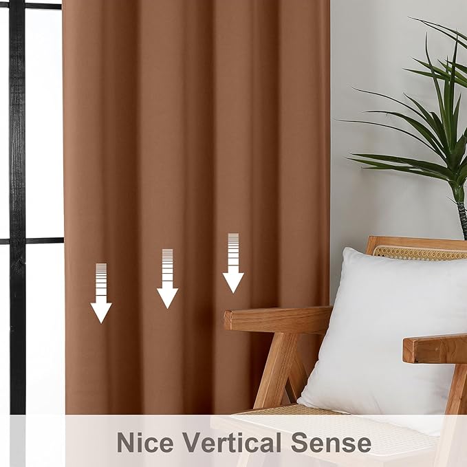 Gwine Short Curtains for Bedroom 45 Inches Long, Short Half Window Kitchen - Image 8