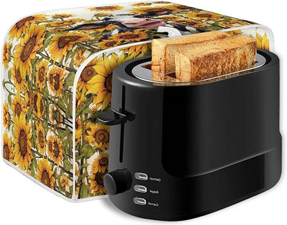Sunflower Cow Printed Toaster Cover - Image 7