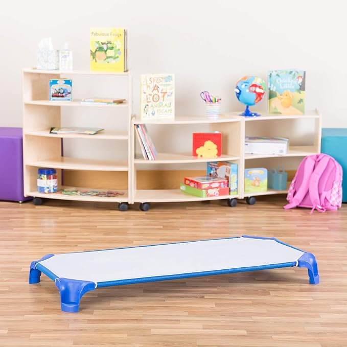 Sprogs Heavy-Duty Stackable 40"L Daycare Cots - Image 7