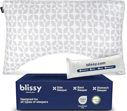BLISSY Adjustable Memory Foam Pillow by Blissy