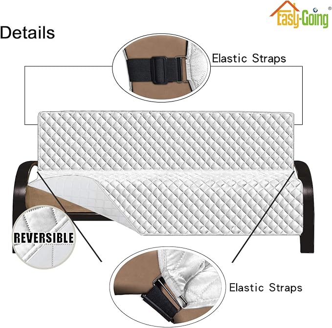 Easy-Going Futon Sofa Slipcover - Image 4