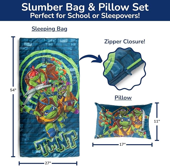 Jay Franco Kids Slumber Bag and Pillow - Image 2