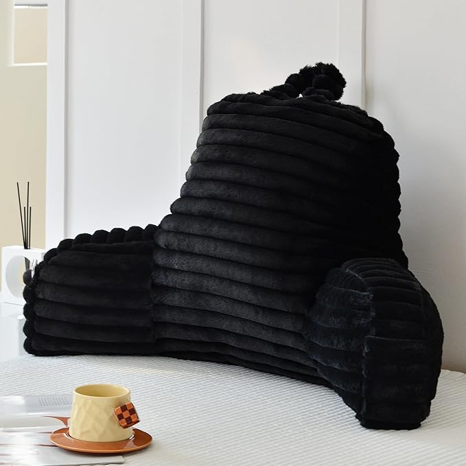 Yaoshuho Large Reading Pillow for Adults, Back Support Pillow for Sitting Up in - Image 4